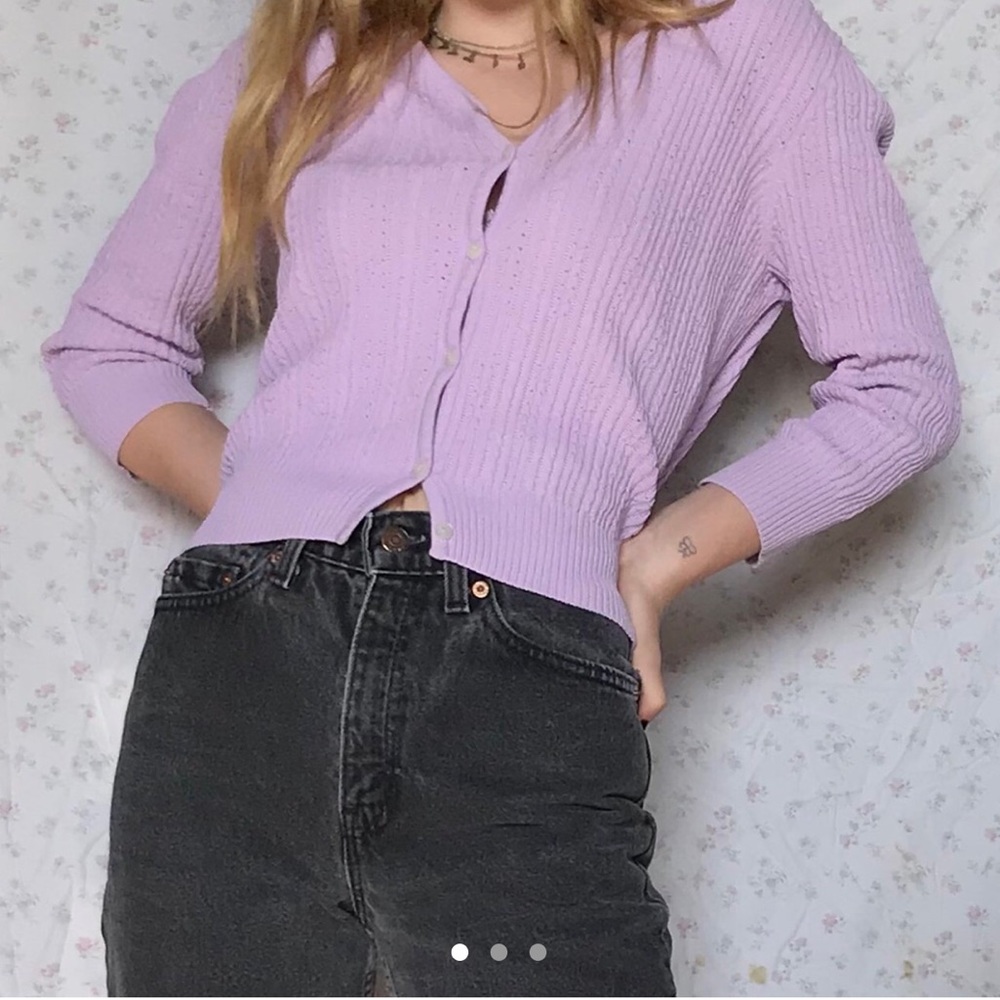cute little purple sweater!💜